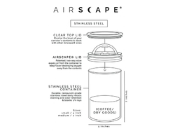 Dóza Airscape Mocha 300 g 