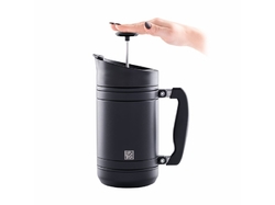 French press BruTrek s Brü Stop Obsidian 950 ml