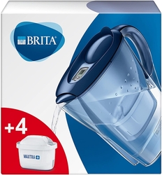 Filtrační konvice Brita Marella Cool Memo modrá + 4x Maxtra+